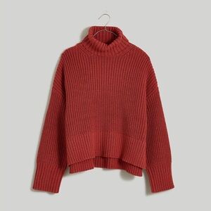 Wide Rib‎ Turtleneck Sweater
